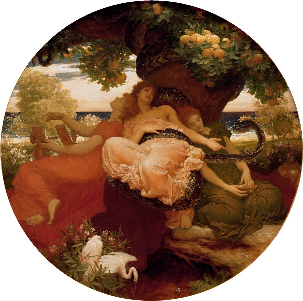 The Garden of the Hesperides, ca 1892 af Frederic Leighton