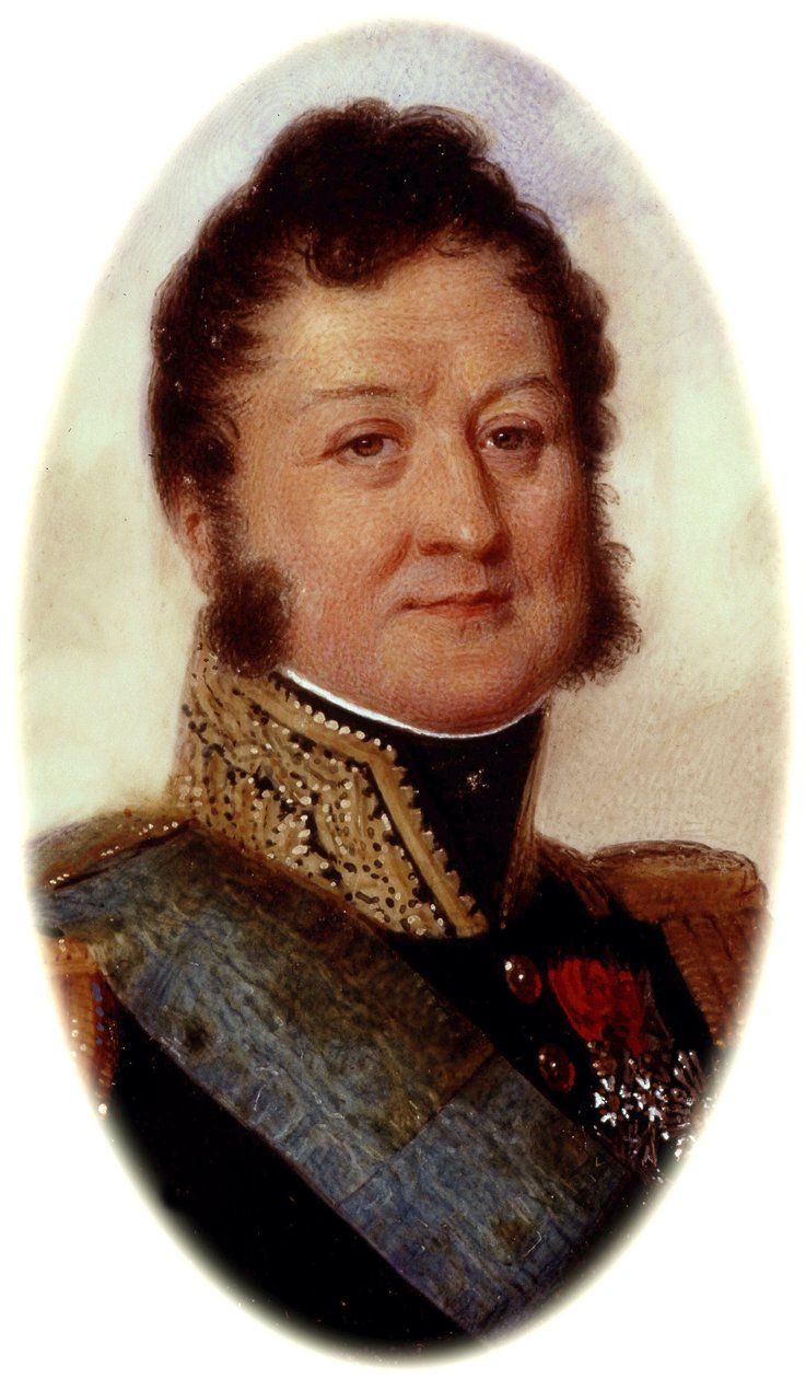 Louis-Philippe konge af franskmændene af Frederic Millet