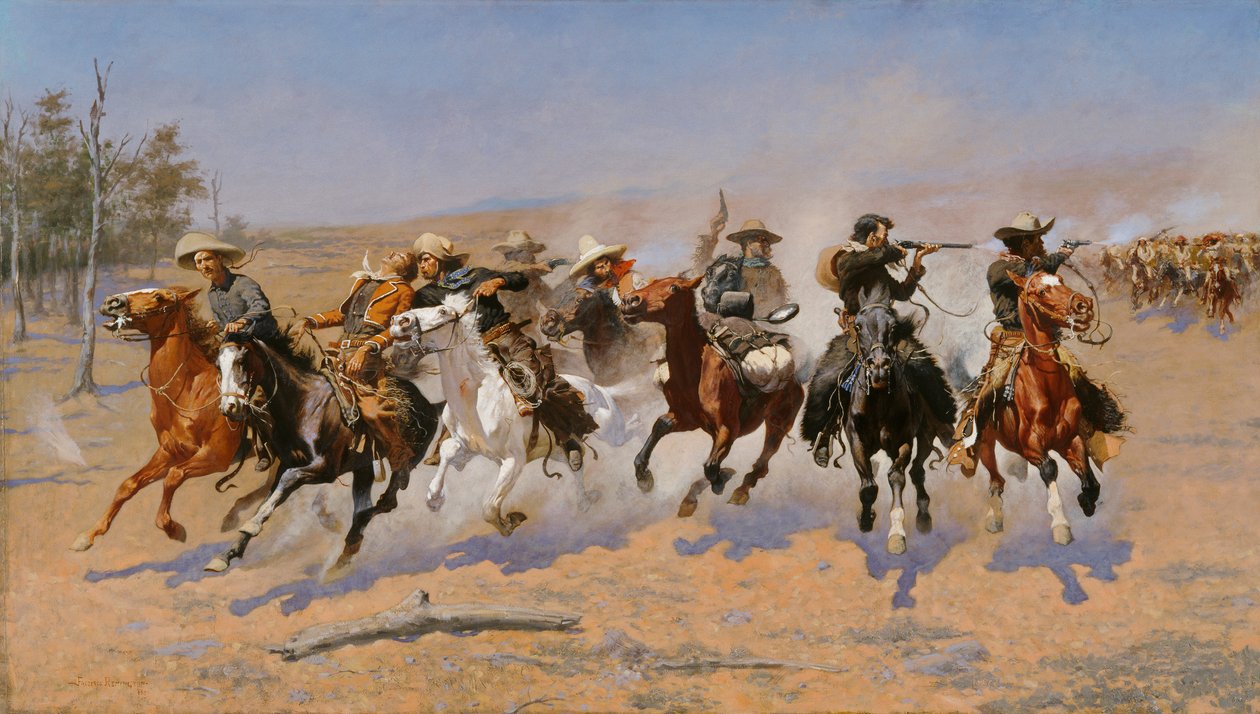 En tur i skoven af Frederic Remington