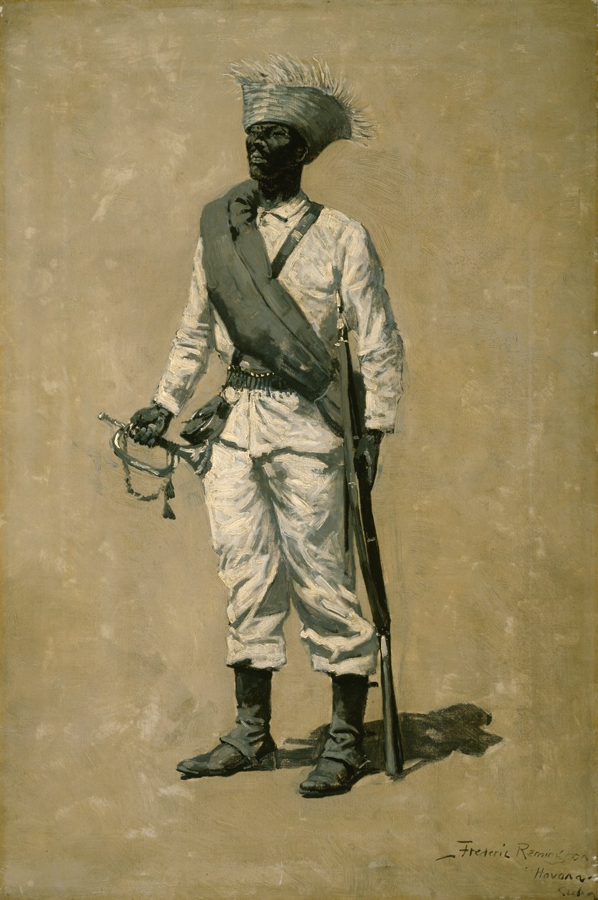 En af Gomez-mænd, 1899 af Frederic Remington