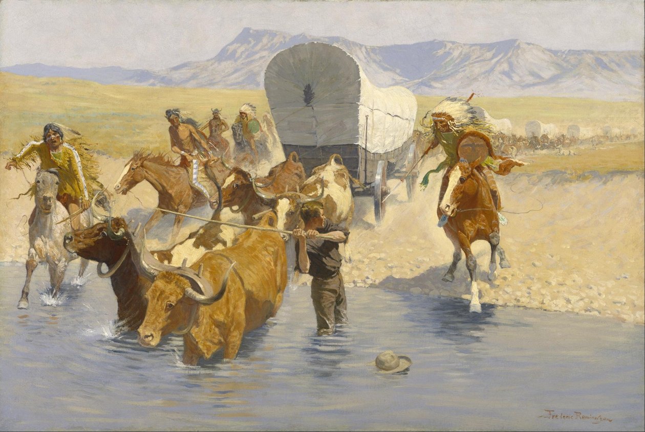 Udvandrerne af Frederic Remington
