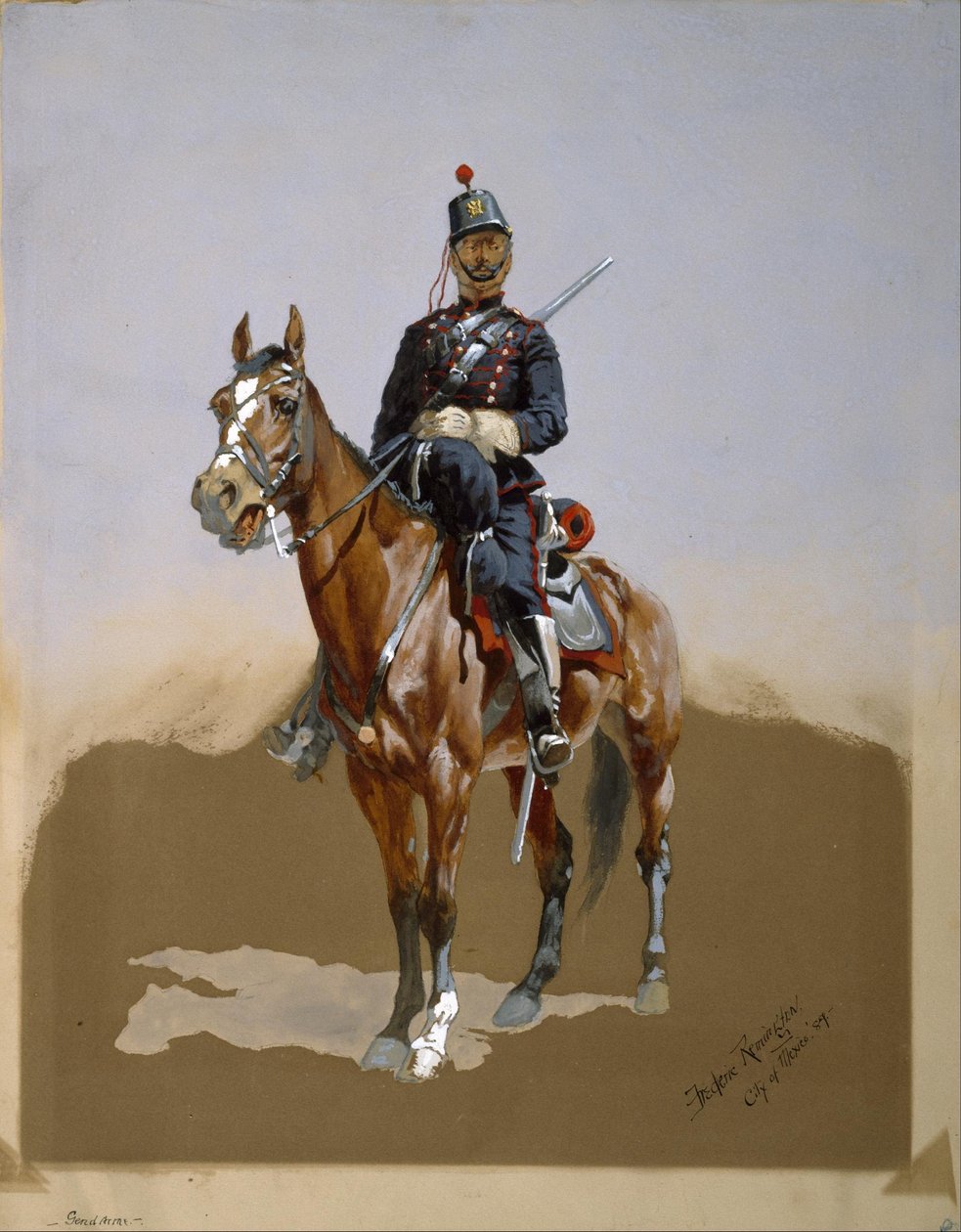 Gendarmen af Frederic Remington