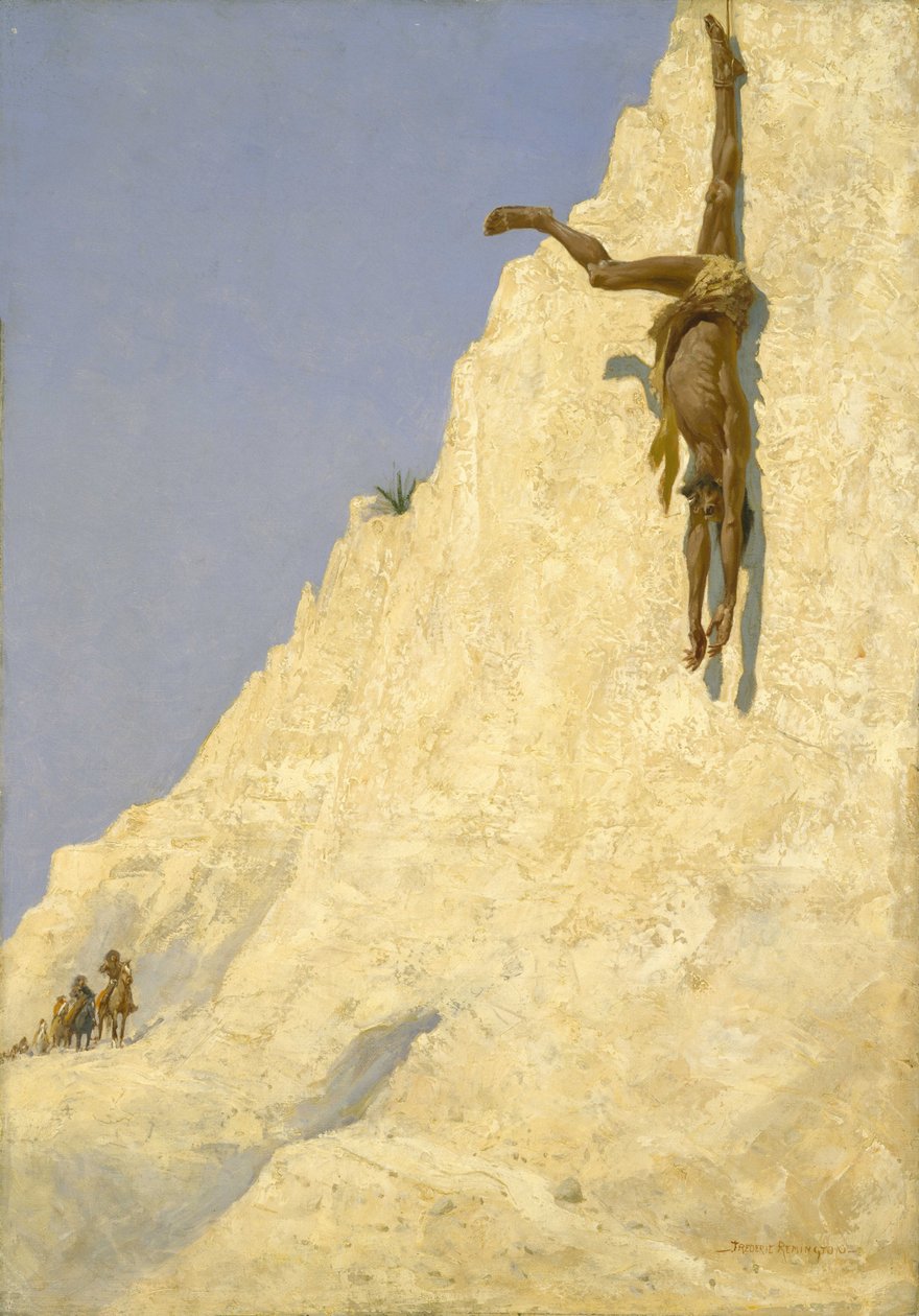 Overtræderen af Frederic Remington