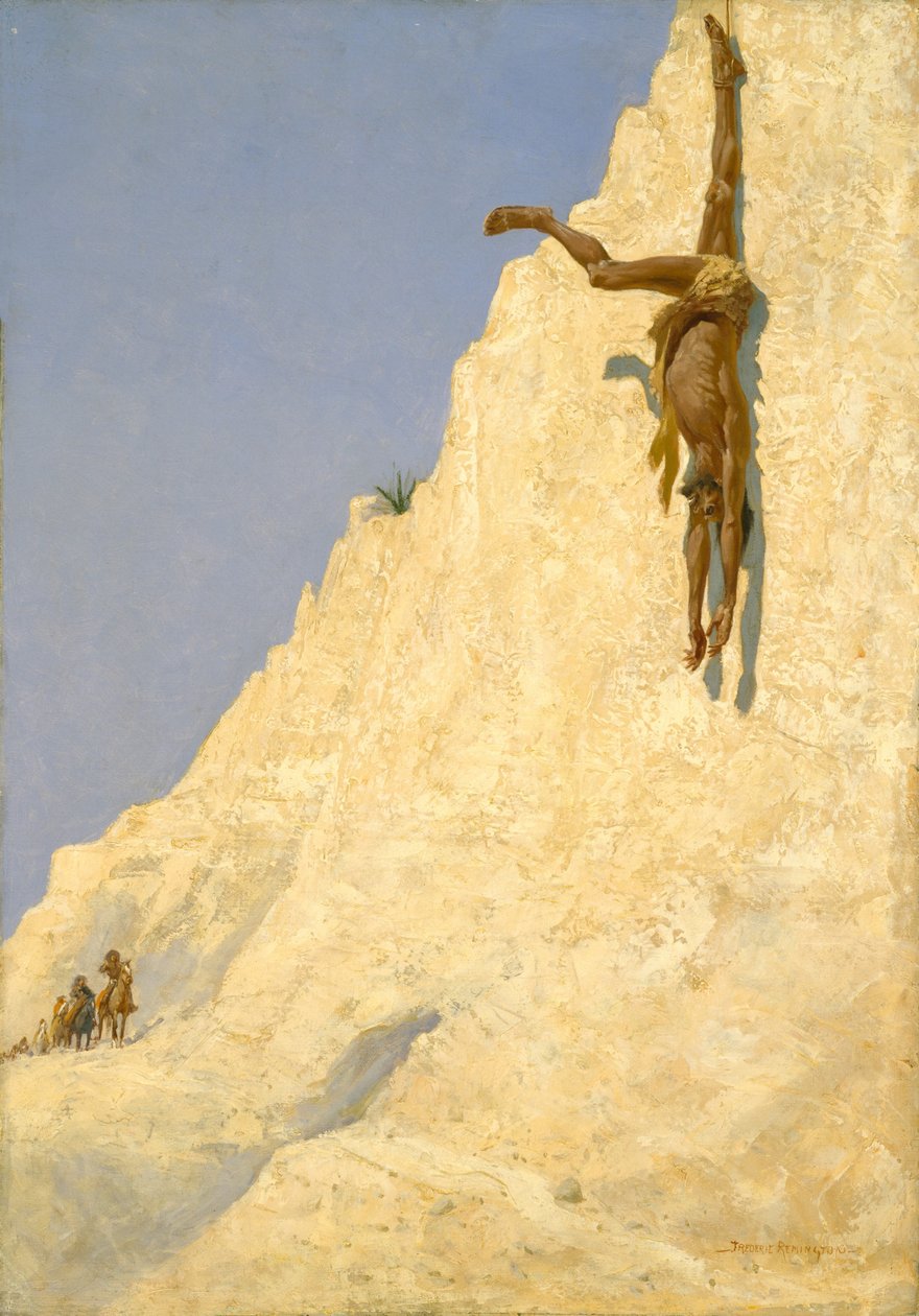 Overtræderen af Frederic Remington