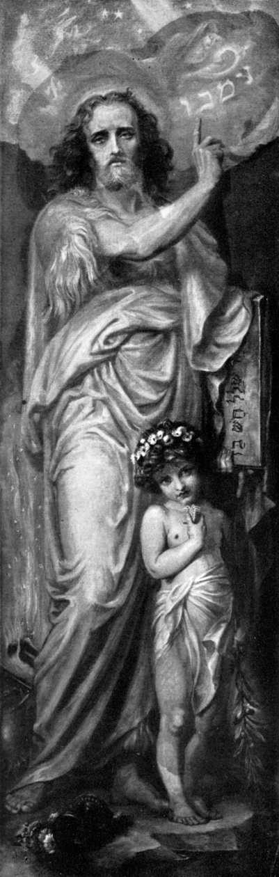 Esajas, 1926. af Frederic Shields