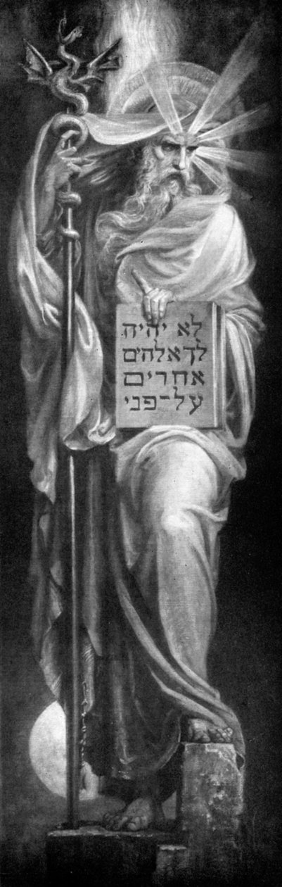 Moses, 1926. af Frederic Shields
