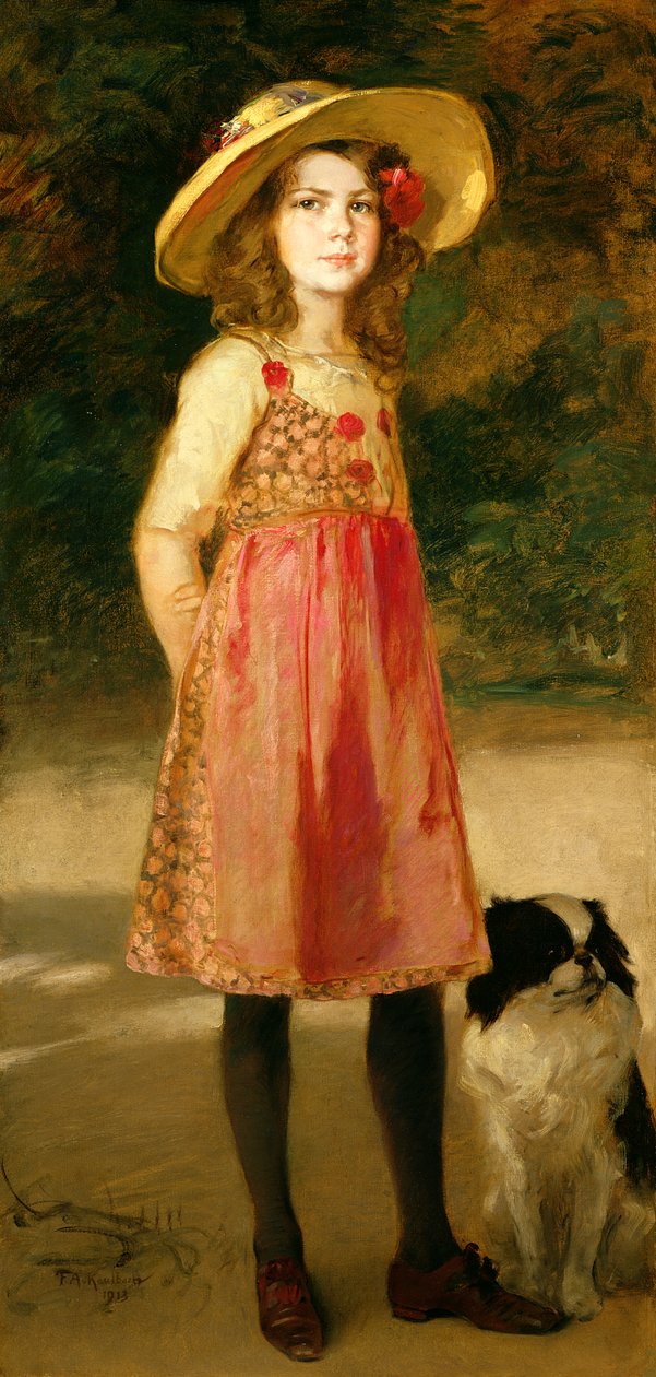 Kunstnerens Datter, Hilde af Frederich August Kaulbach