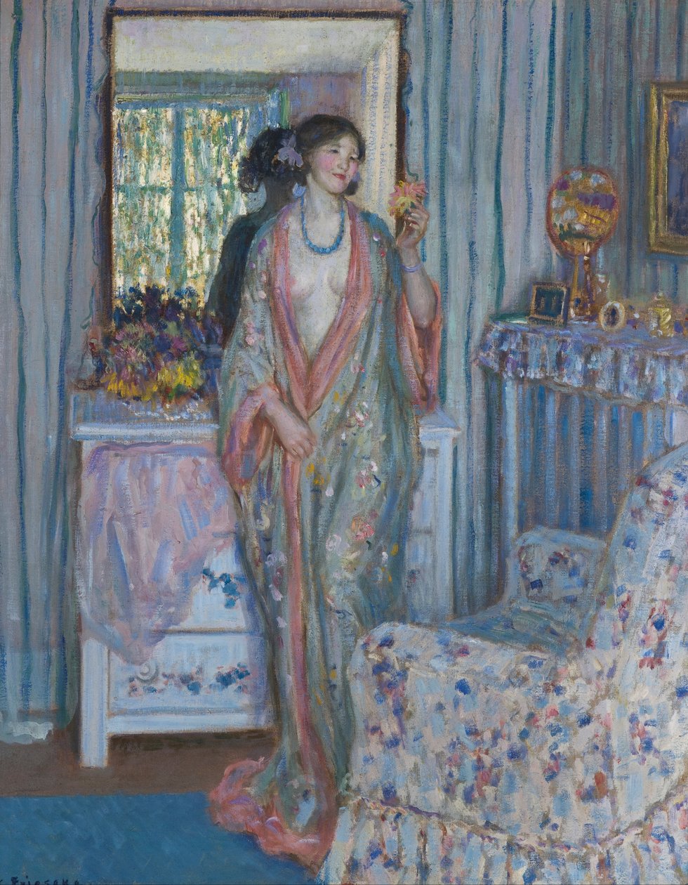 Kappen af Frederick Carl Frieseke