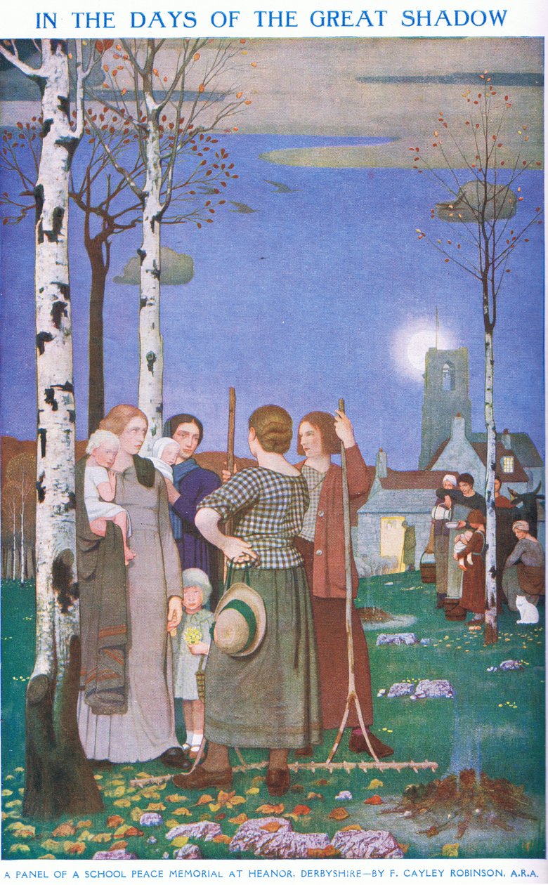 I den store skygges dage af Frederick Cayley Robinson