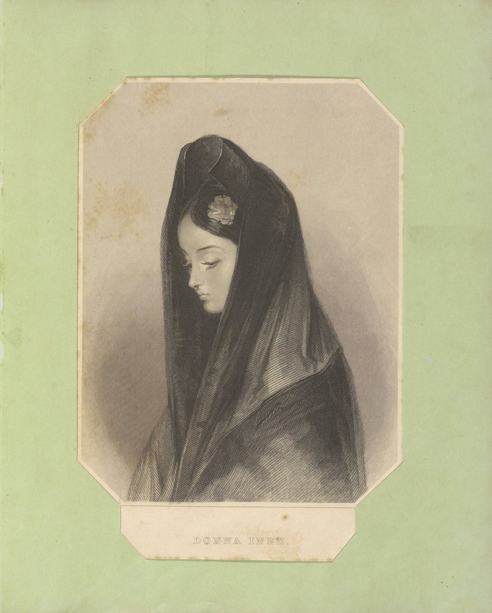Donna Inez. af Frederick Christian Lewis