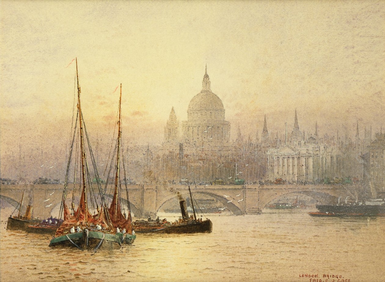 London Bridge af Frederick E.J. Goff