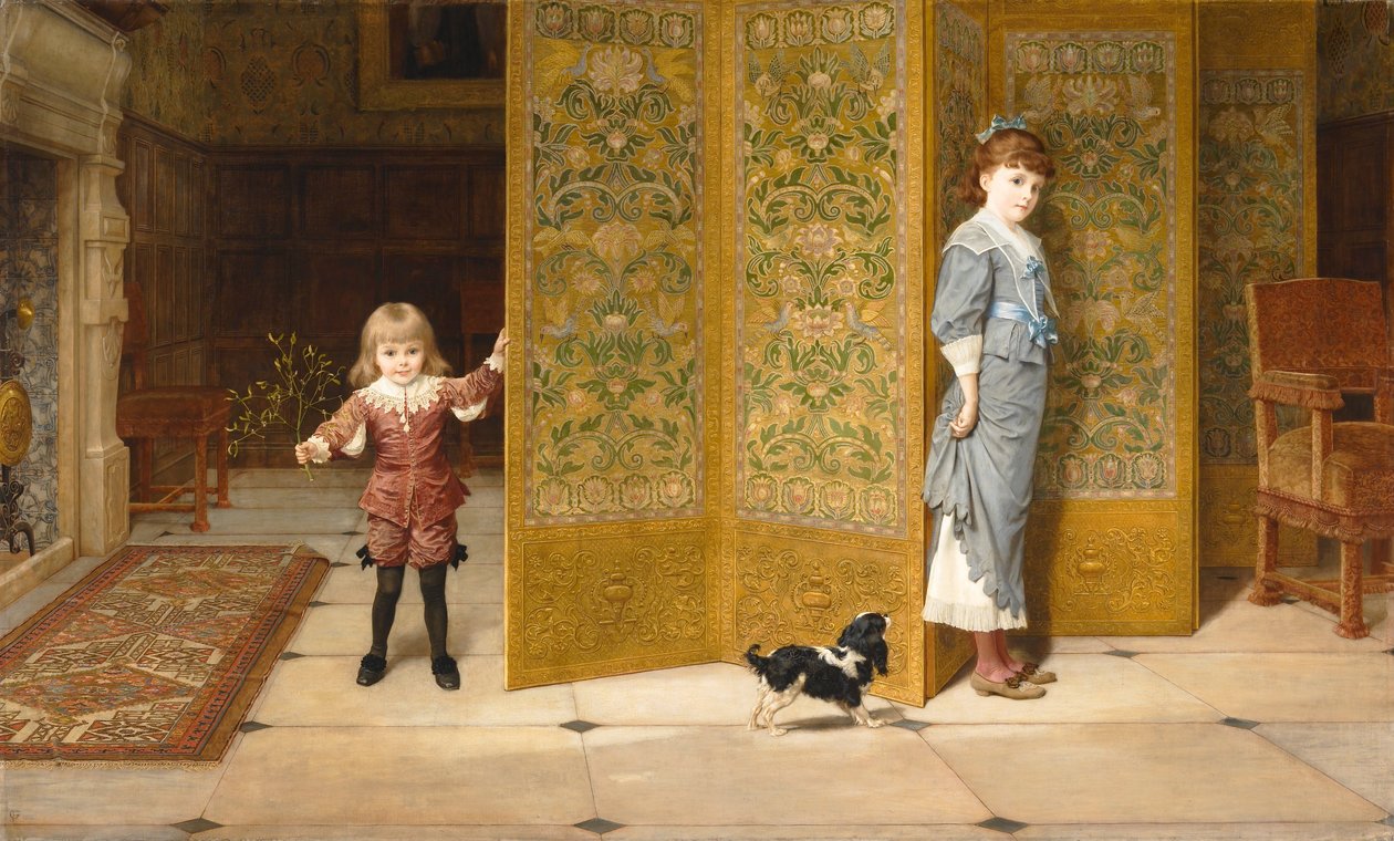 Puritaner og Cavalier af Frederick Goodall