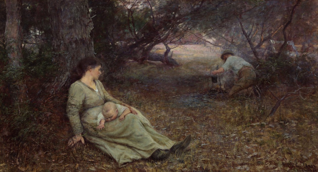 På wallaby -banen af Frederick McCubbin