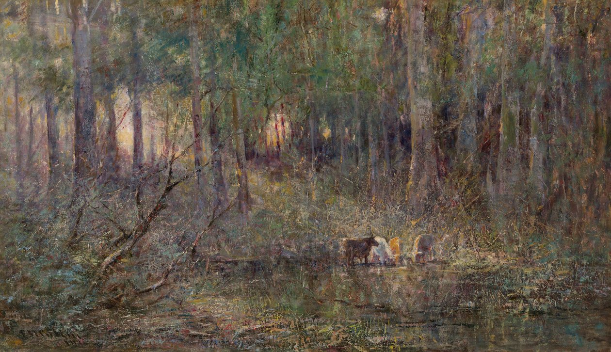 Violet og guld af Frederick McCubbin