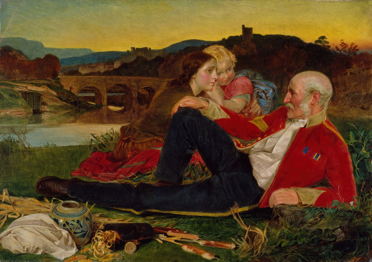 Efterår 1860-1862. af Frederick Augustus Sandys