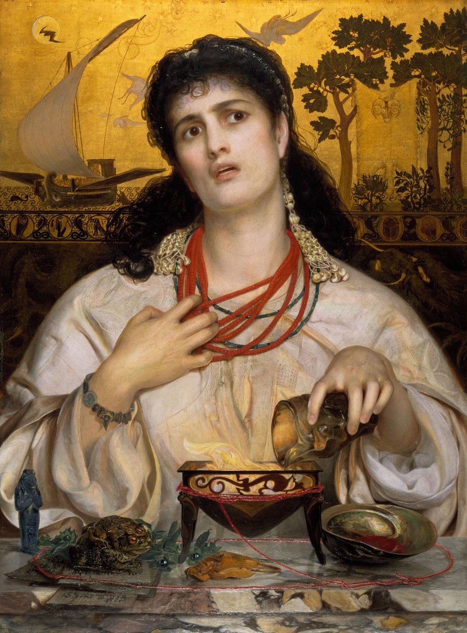 Medea, 1868. af Frederick Augustus Sandys