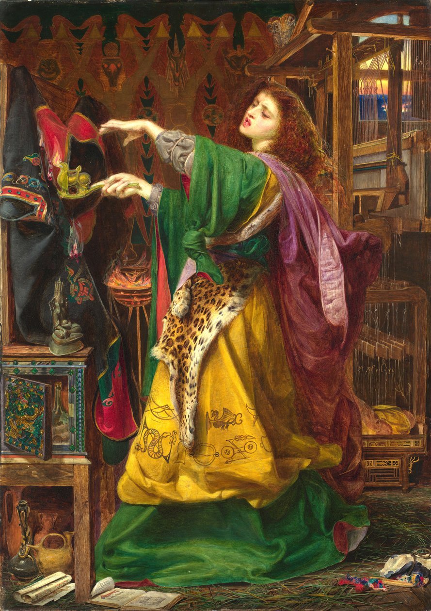 Morgan-le-Fay, 1864. af Frederick Augustus Sandys