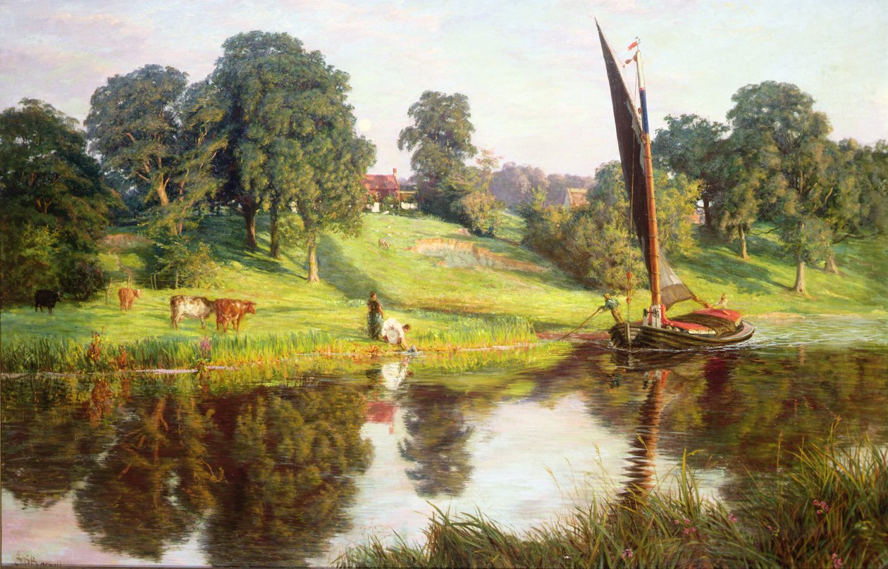 På floden af Frederick Bacon Barwell