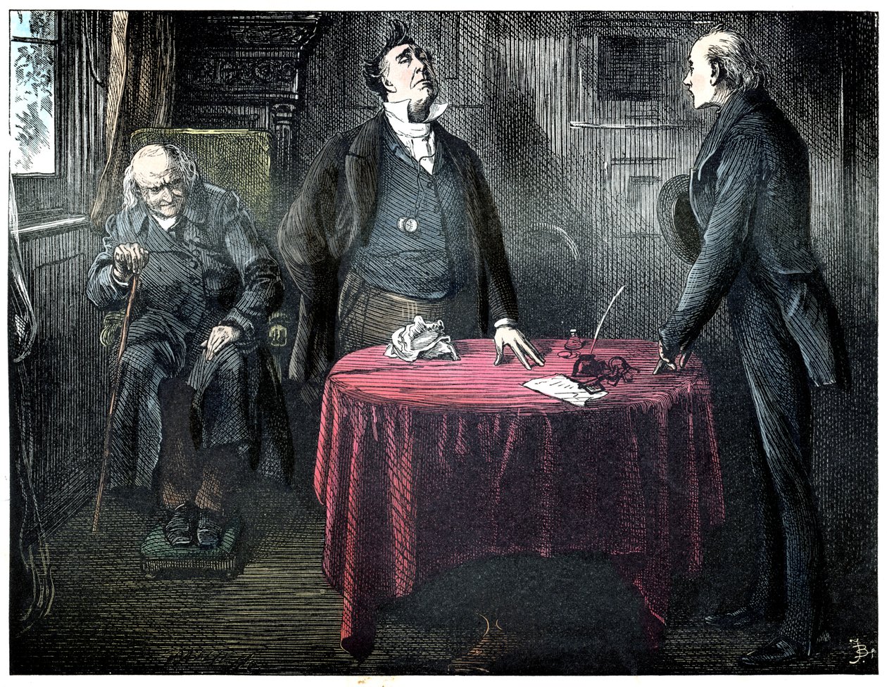 Martin Chuzzlewit af Frederick Barnard