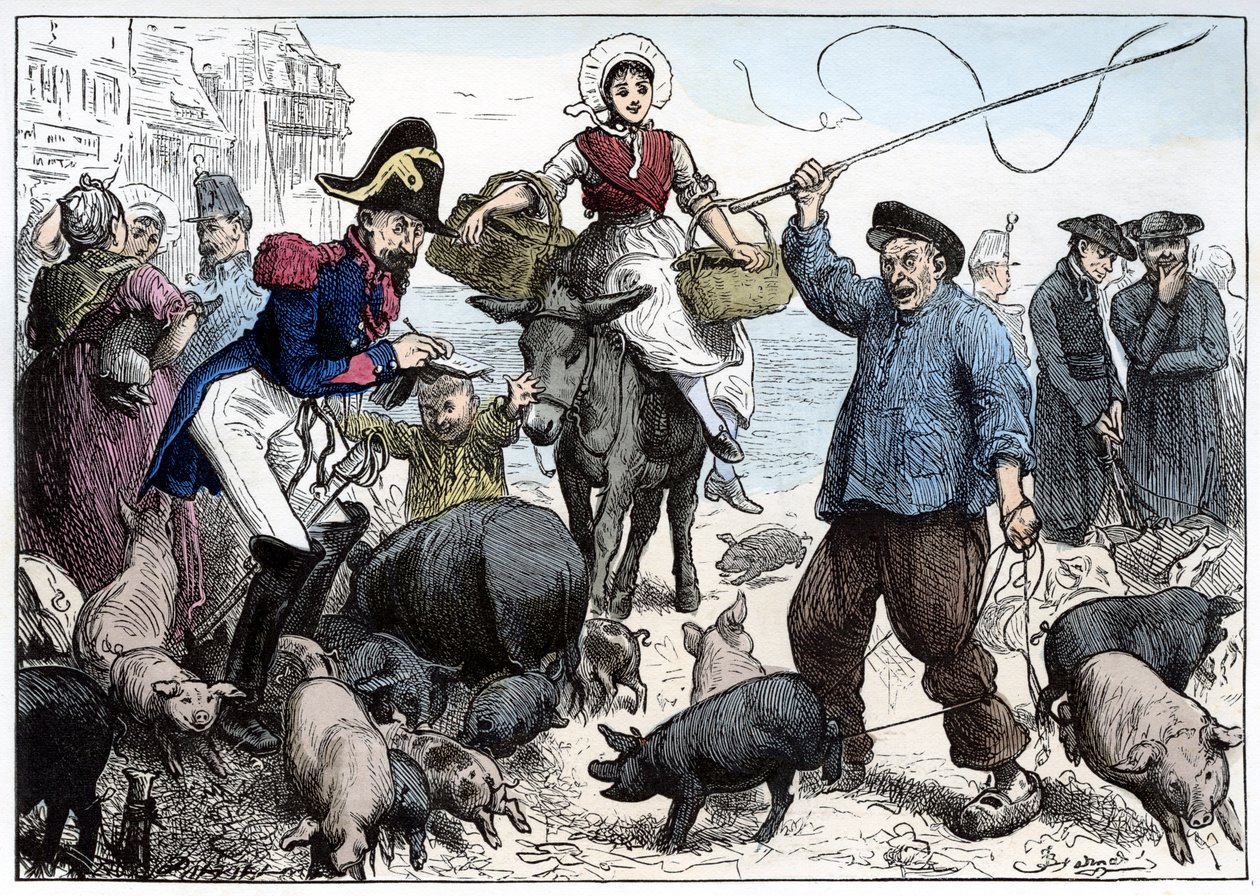 Pigmarked, Boulogne af Frederick Barnard
