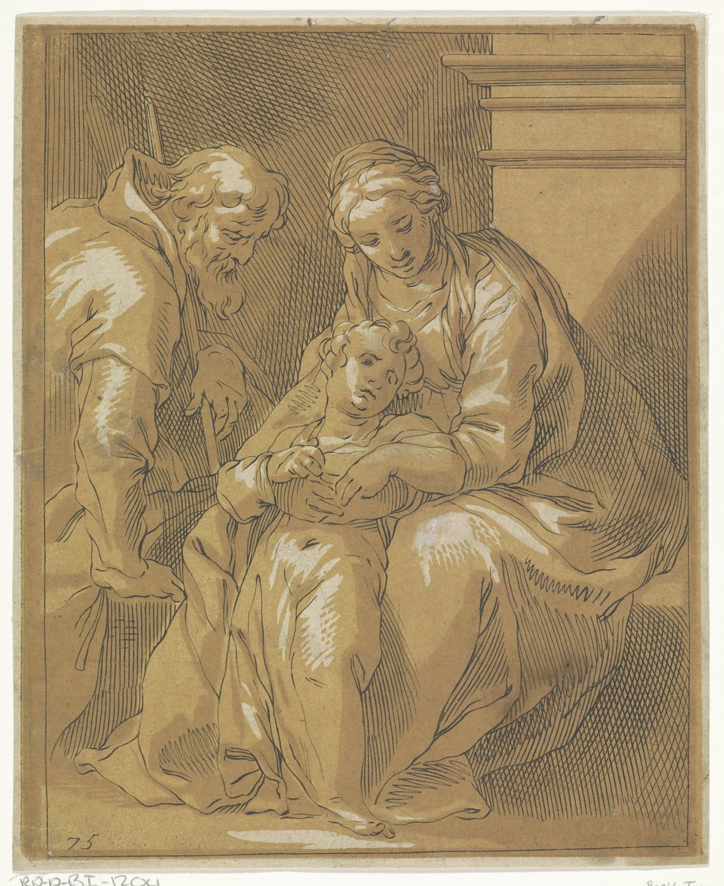 Hellige Familie af Frederick Bloemaert