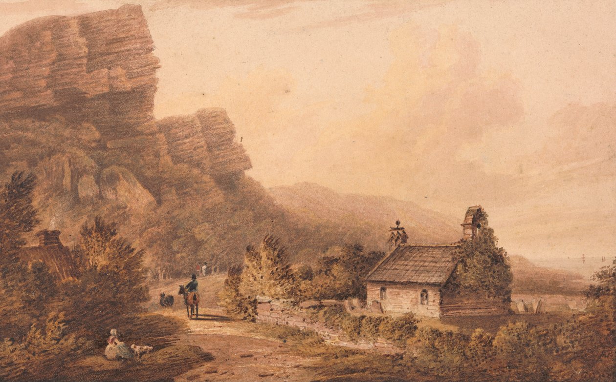 Undercliff, Isle of Wight af Frederick Calvert