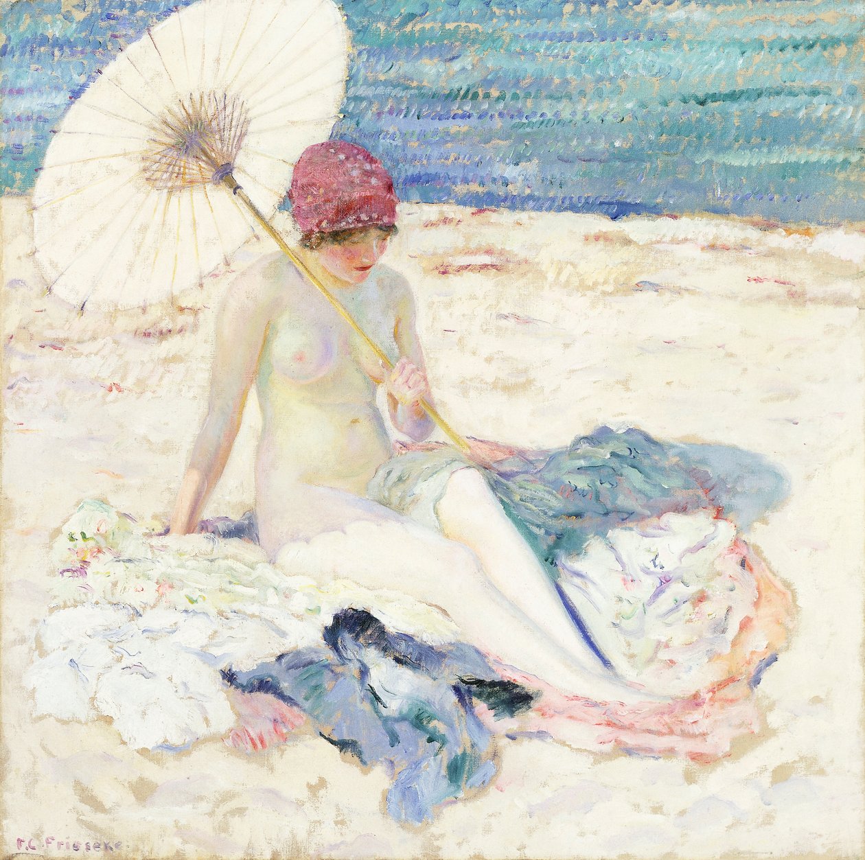 På stranden af Frederick Carl Frieseke