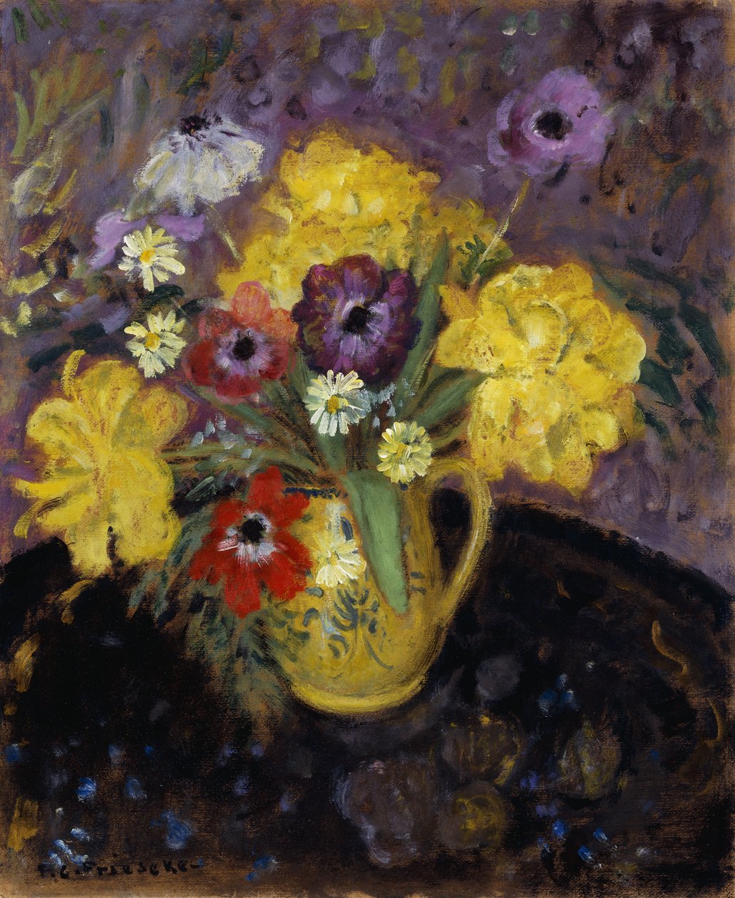 Gule Tulipaner; De Gule Tulipaner af Frederick Carl Frieseke