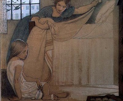 Foundling af Frederick Cayley Robinson