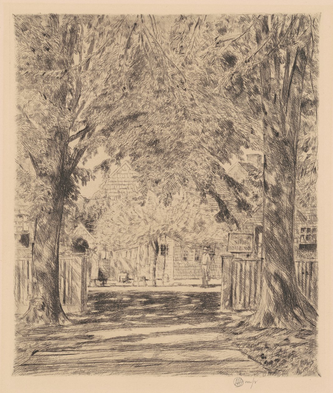En Easthampton Idyll, 1923. af Frederick Childe Hassam