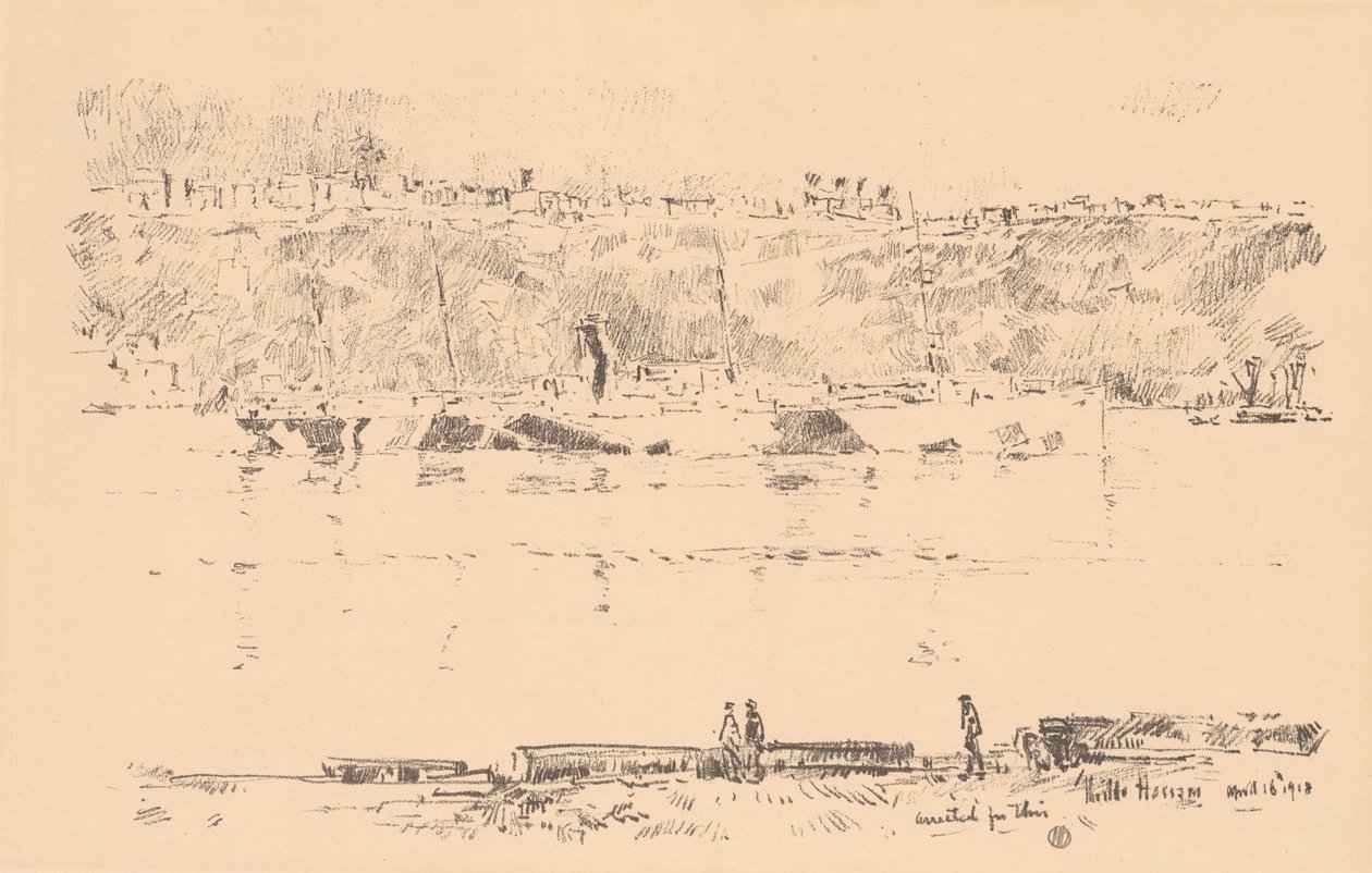 Camouflage, 1918. af Frederick Childe Hassam