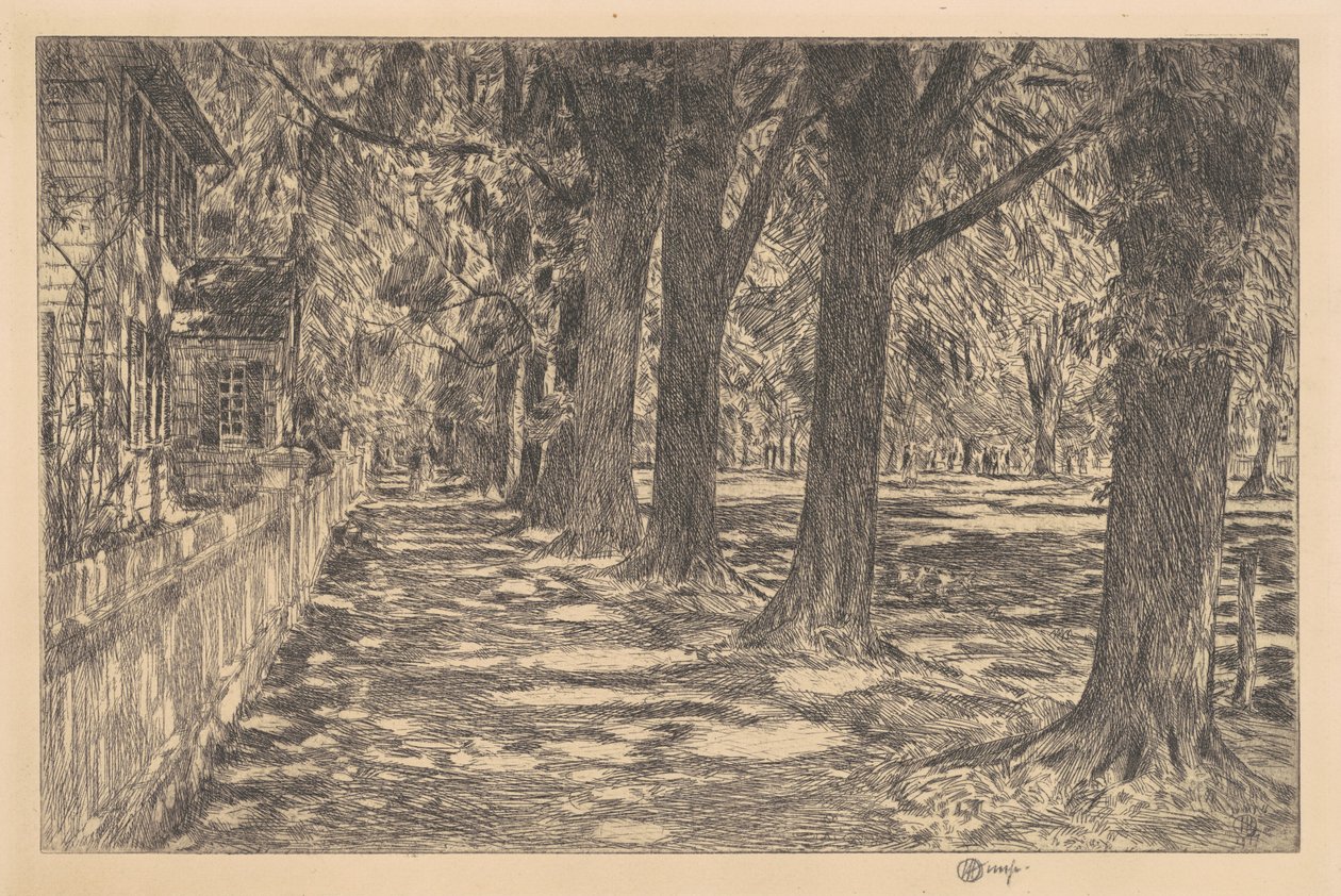 Easthampton, 1917. af Frederick Childe Hassam