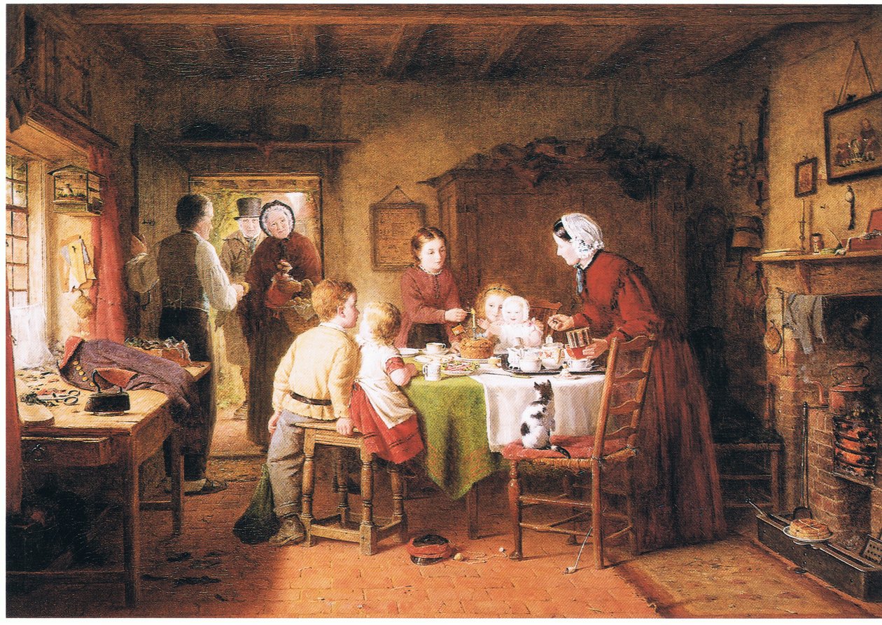 Den første fødselsdagsfest af Frederick Daniel Hardy