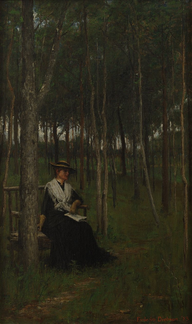 Reverie, 1883 af Frederick Dielman