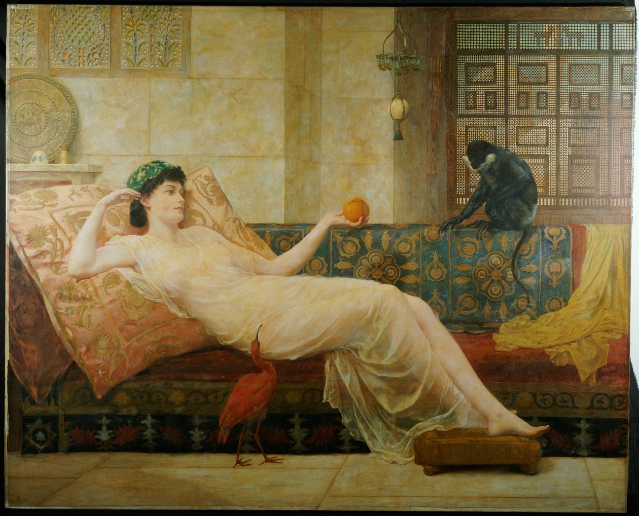 En drøm om paradis, 1889 af Frederick Goodall