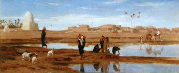 På bredden af Nilen af Frederick Goodall