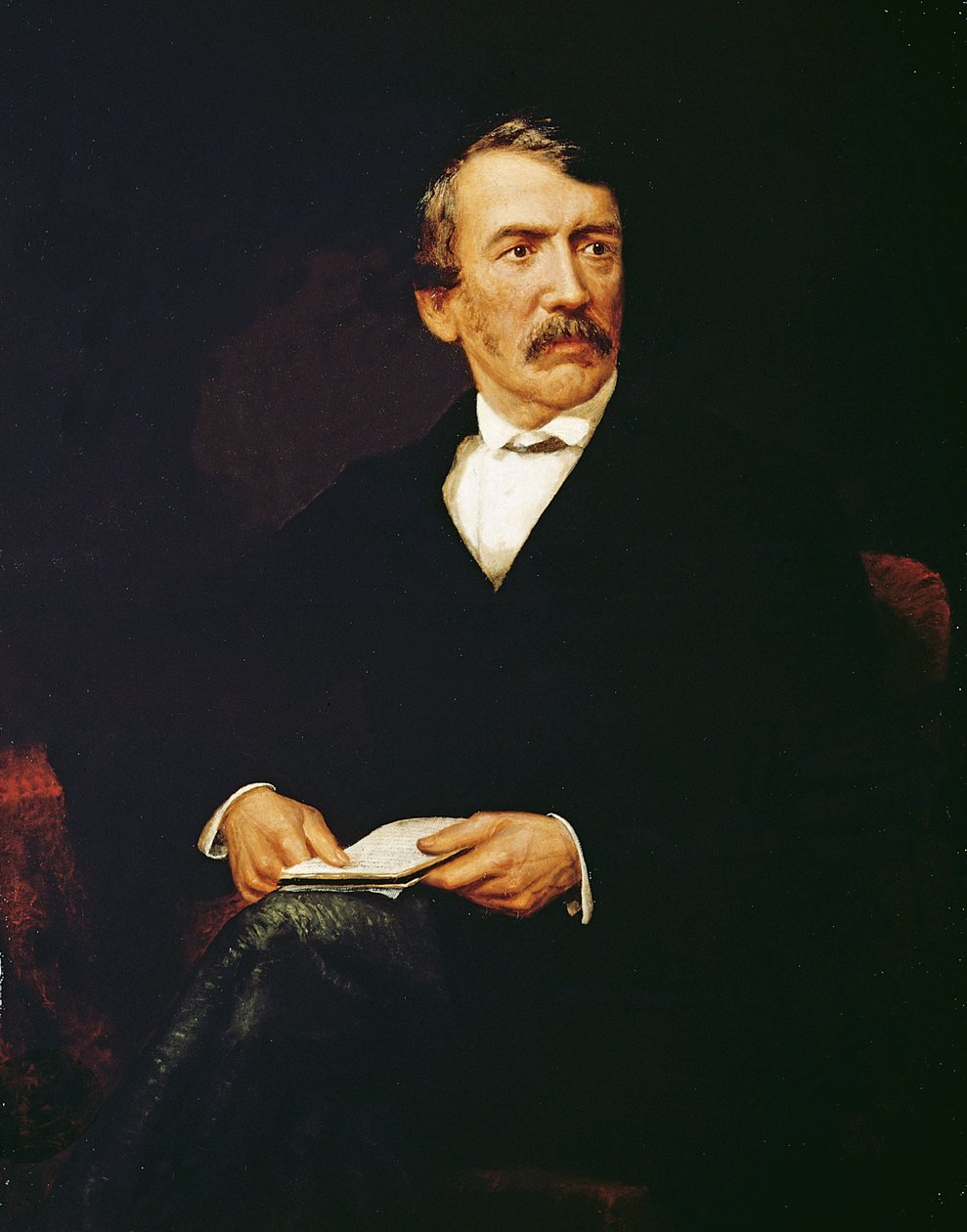 Portræt af Livingstone (1813-1873) af Frederick Havill