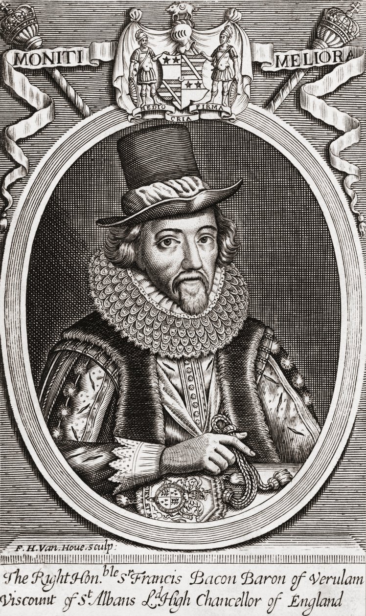 Francis Bacon af Frederick Hendrick van (after) Hove