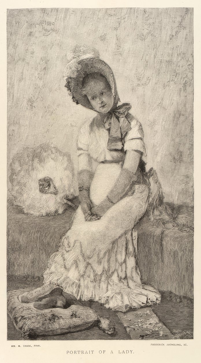 Portræt af en Dame af Frederick Juengling