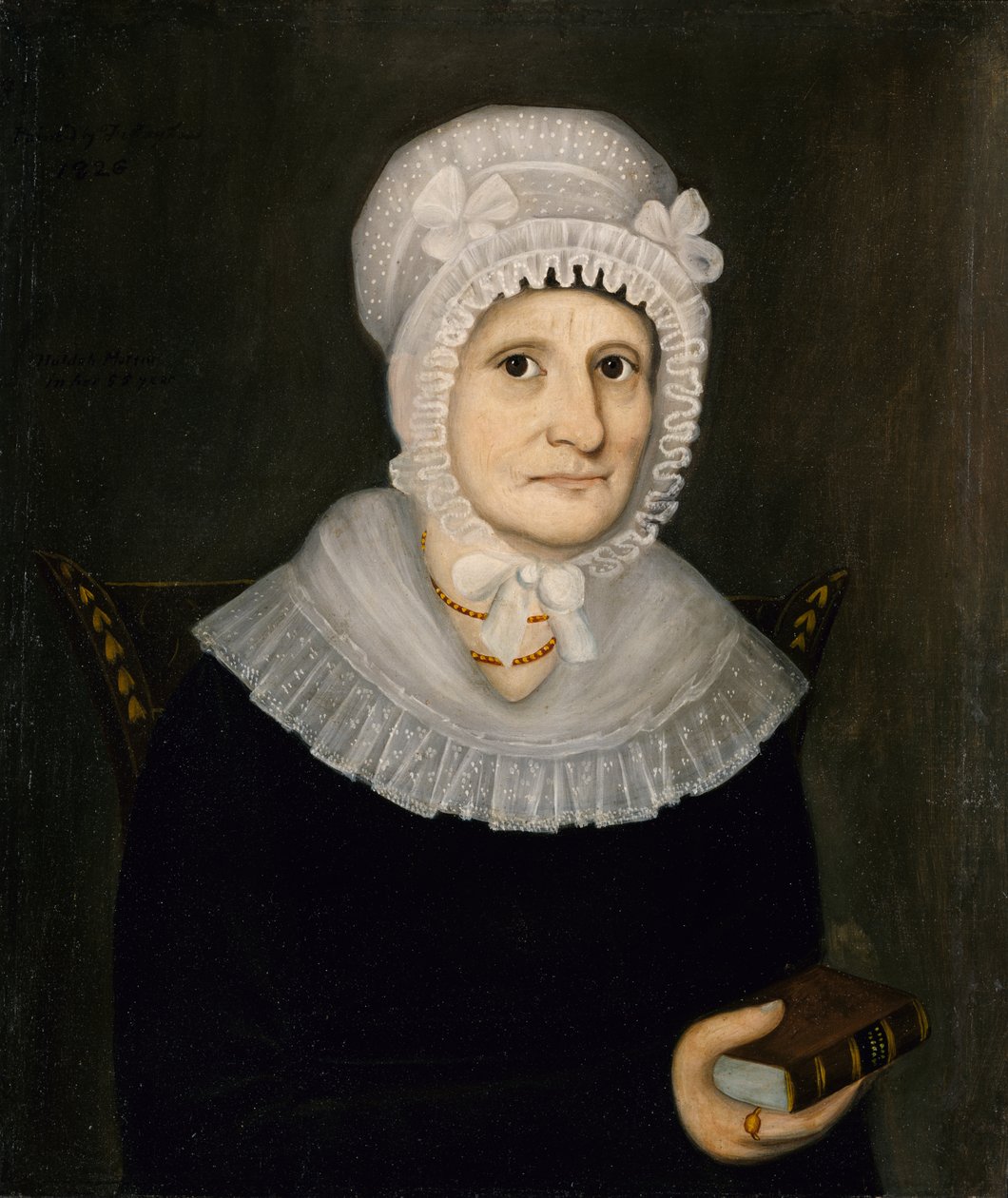 Hulda Martin i sit 55. år af Frederick Mayhew