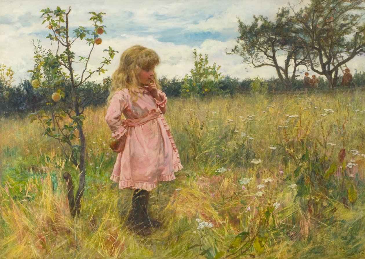 En moderne aften af Frederick Morgan