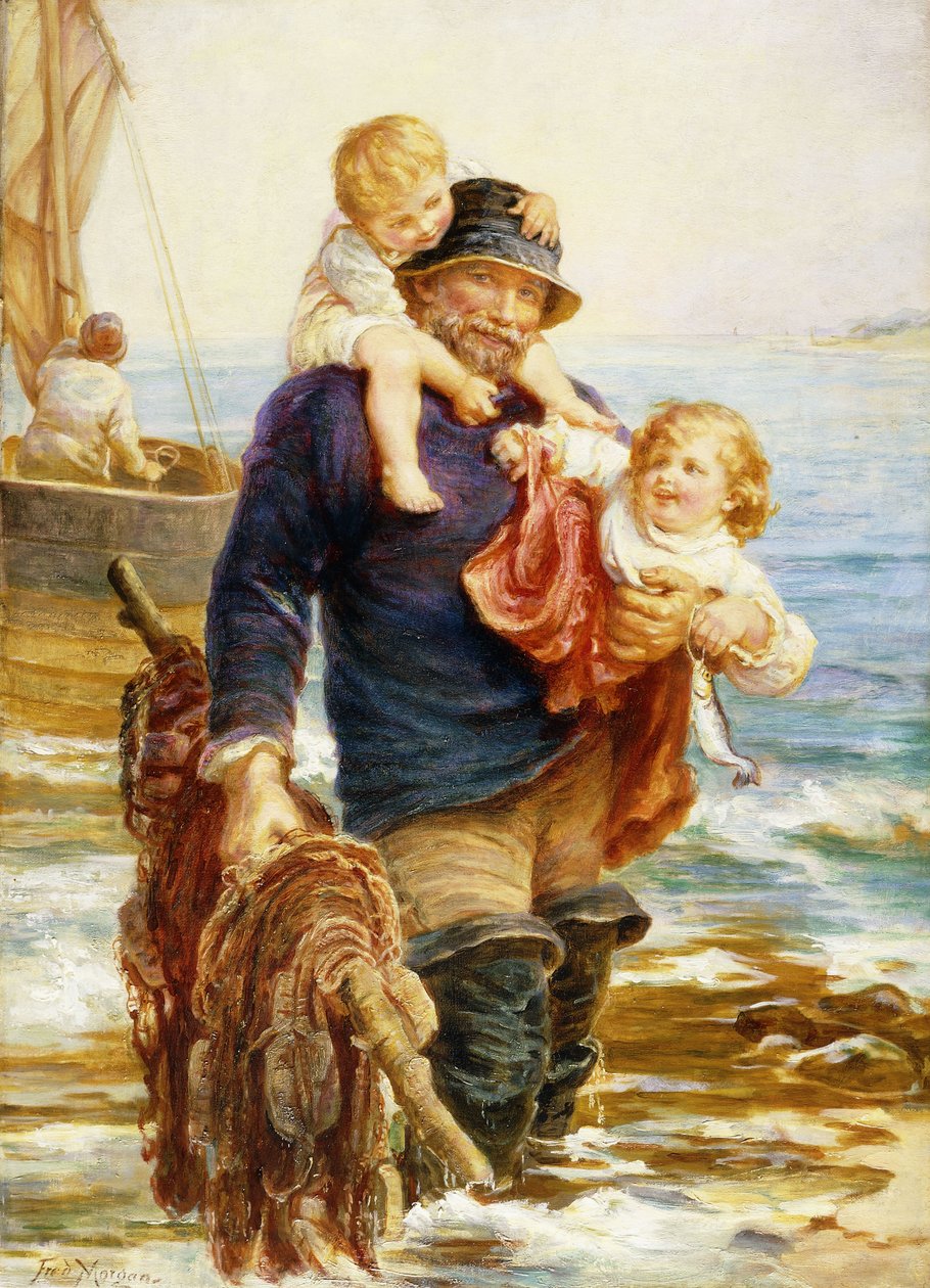 Færgen, af Frederick Morgan