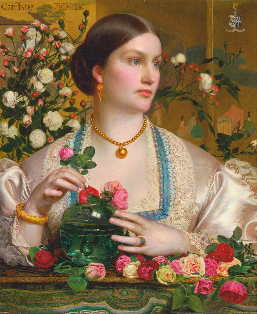 Grace Rose af Frederick Sandys