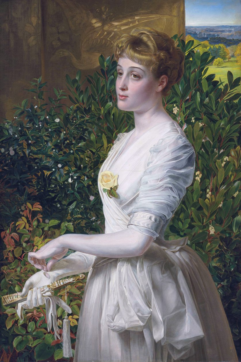 Julia Smith Caldwell af Frederick Sandys