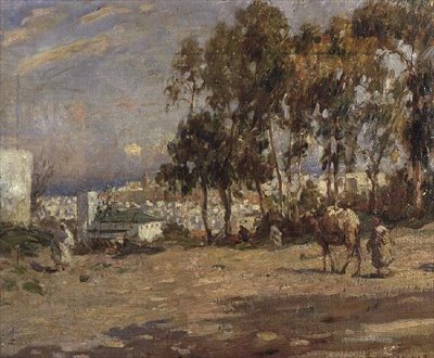 Nærmer sig byen af Frederick William Jackson