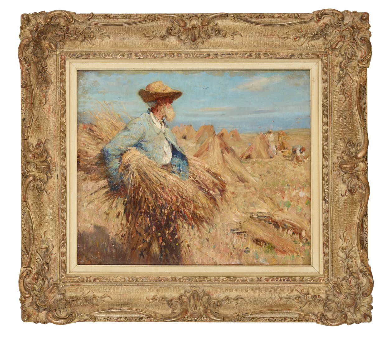Høsttid (olie på lærred) af Frederick William Jackson