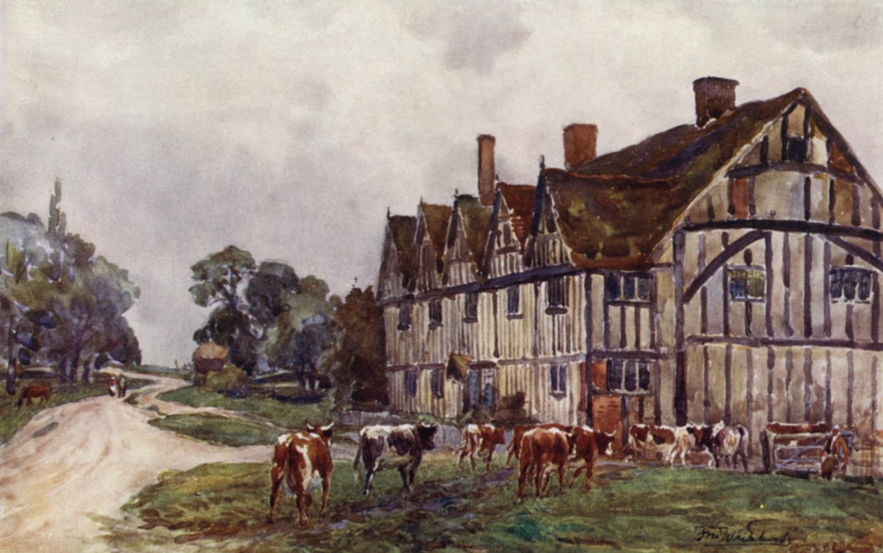 Five-Gabled House, Long Itchington af Frederick William Newton Whitehead