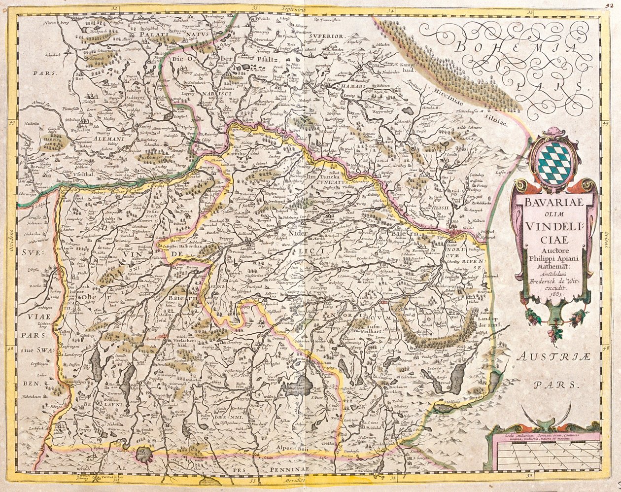 Bayern, Tyskland af Frederick de Wit