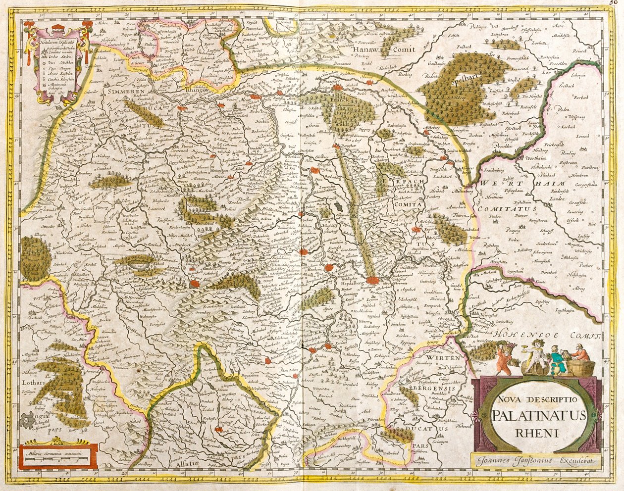 Hessen, Baden-Württemberg, Tyskland af Frederick de Wit