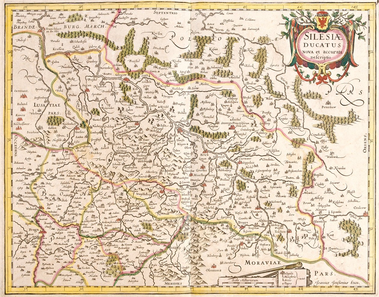 Sydvestlige Polen, nordøstlige Tjekkiet af Frederick de Wit